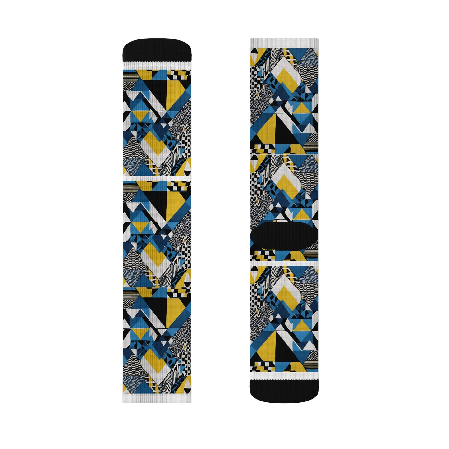 Afro pattern socks