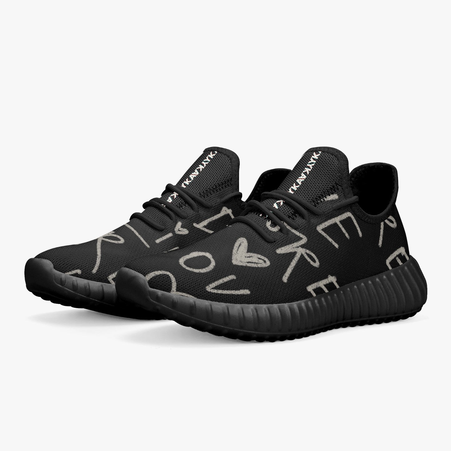 baskets enfant, sneakers blanc noir, baskets mesh enfant, chaussures tricotées enfant, baskets respirantes, baskets école enfant, chaussures légères enfant, baskets sport enfant, baskets tendance enfant, sneakers unisexe enfant, baskets mesh knit