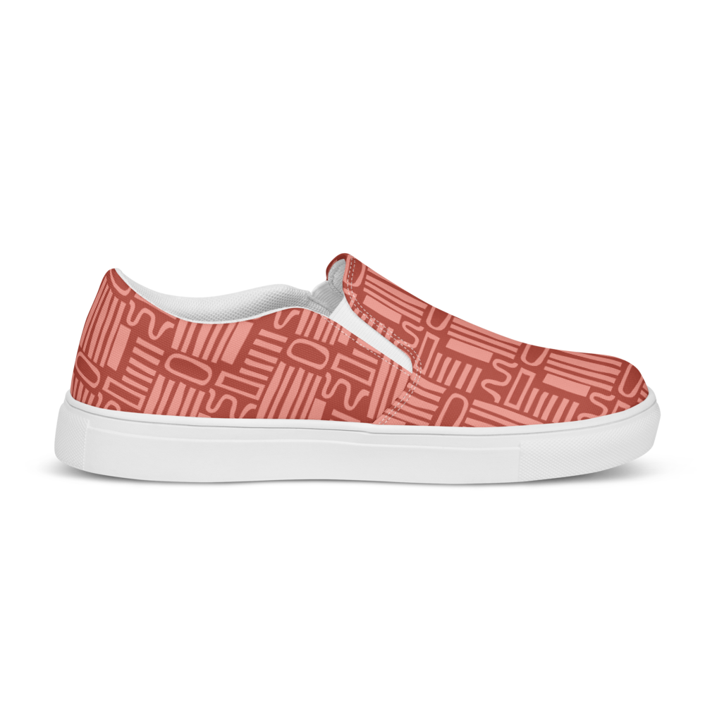 Women's slip-on canvas shoes