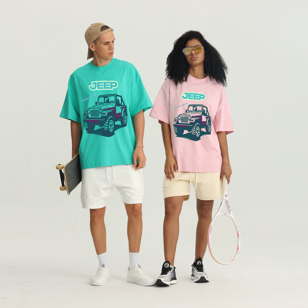 Jeep Crew Neck Oversize T-Shirt