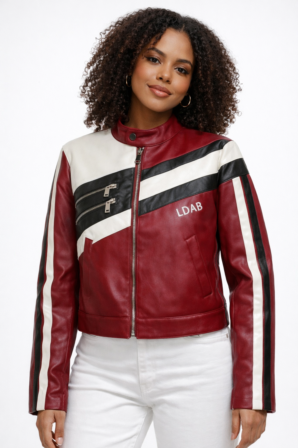 Veste Femme Chic en Simili Cuir PU – Style Motard Léger | Printemps/Été 2026