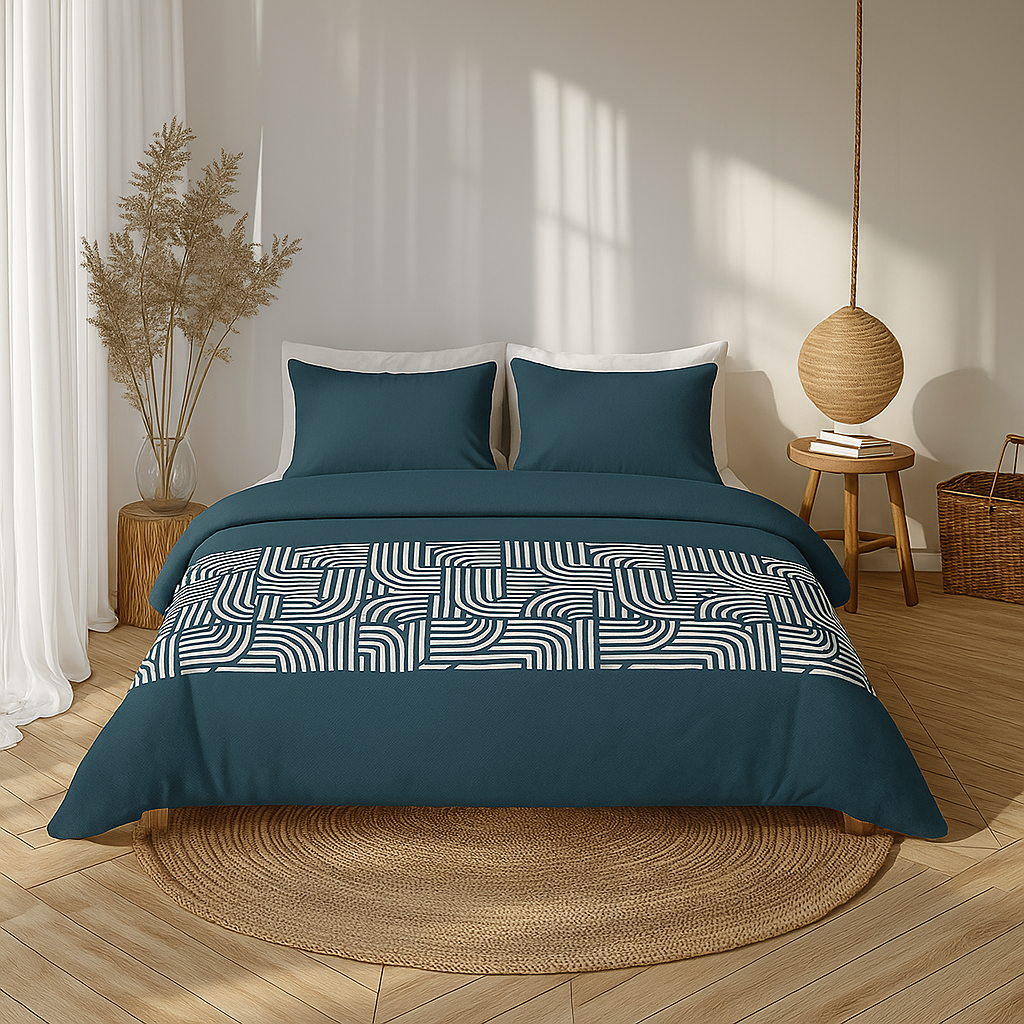 YKA Parure de Lit en Polyester Premium