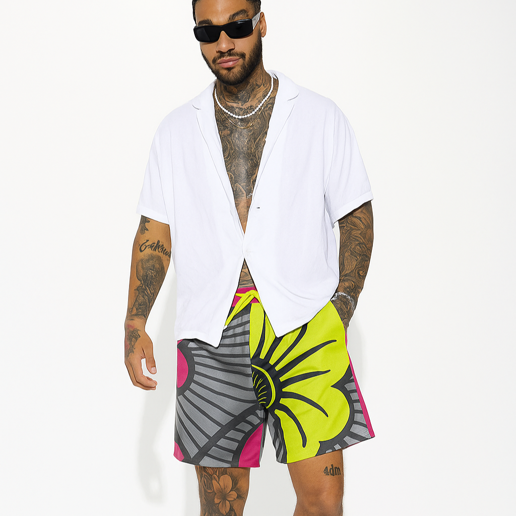 Flower. AOP Men’s Board Shorts
