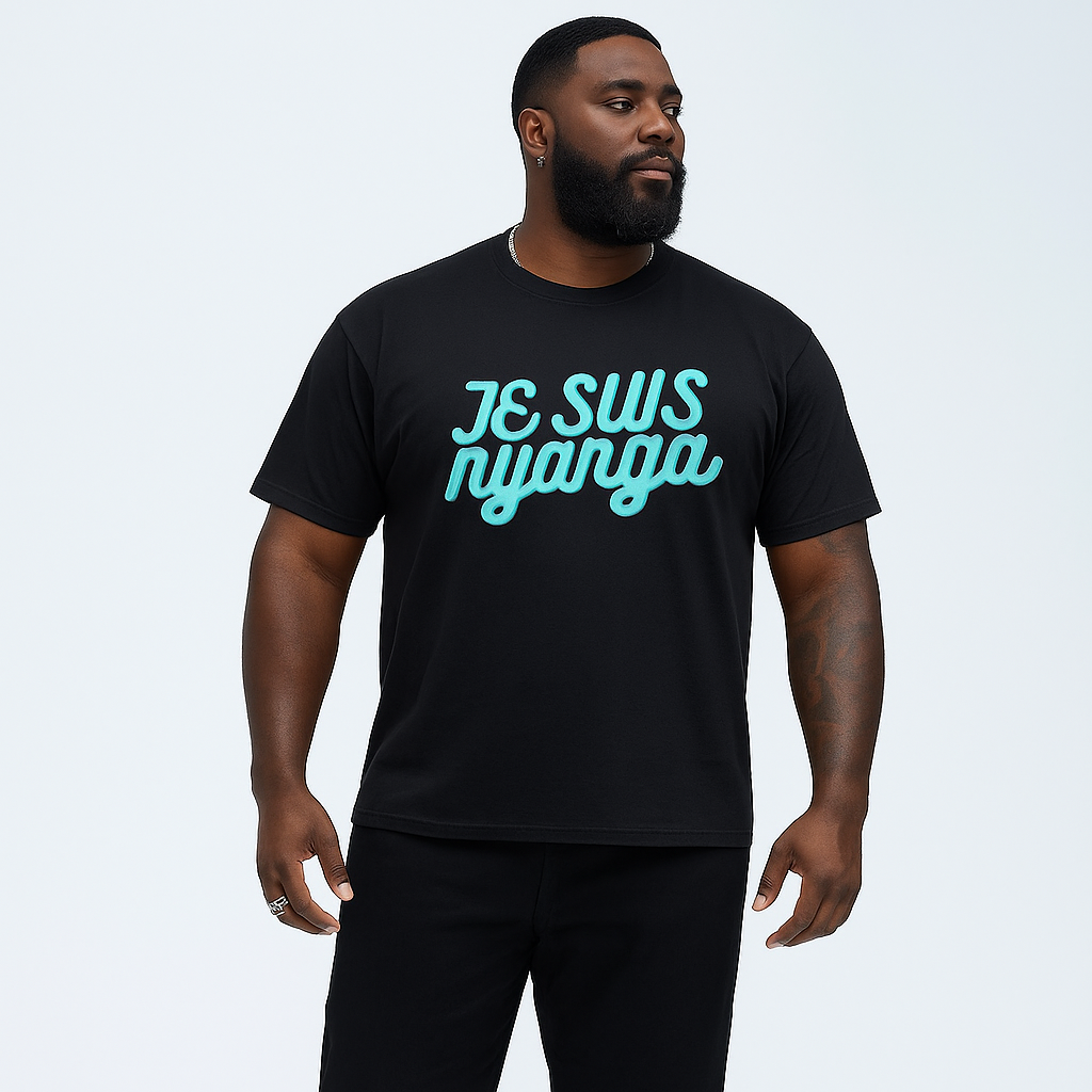 T-SHIRT MASSAI JE SUIS NYANGA