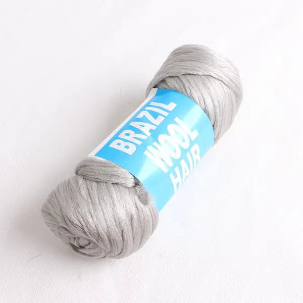 Brazilian wool synthetic fibers for African braids