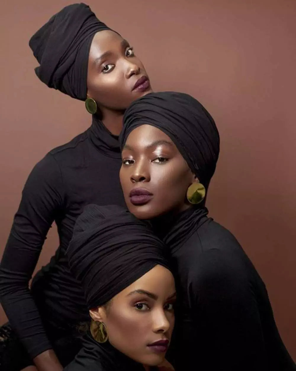 African Headscarves for Black Women Turban