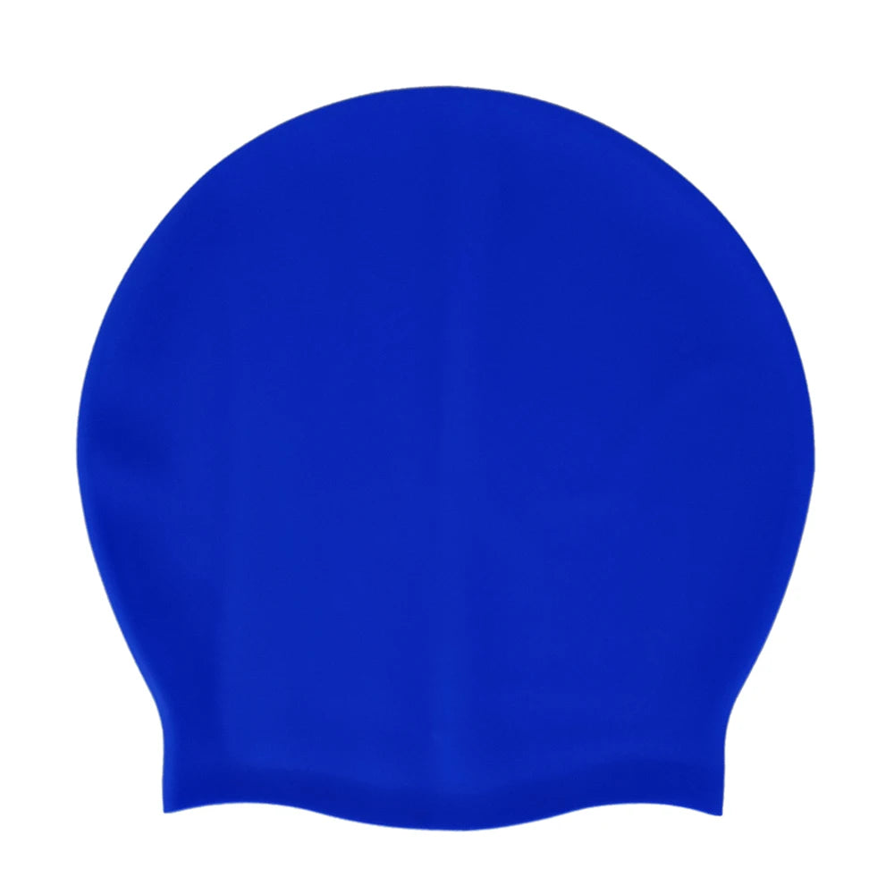 Bonnet de Bain Extra Large en Silicone pour Cheveux Longs Tresses Imperméable