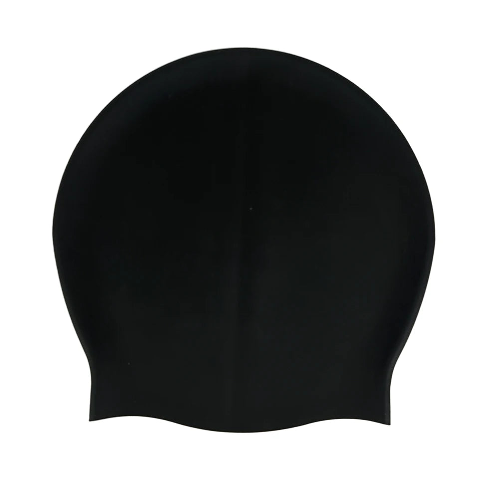 Bonnet de Bain Extra Large en Silicone pour Cheveux Longs Tresses Imperméable