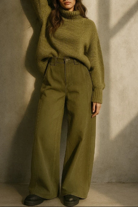 Jean Femme Coupe Large