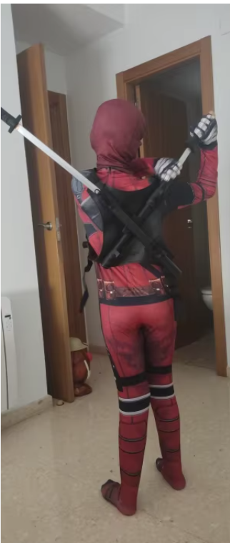 Costume Deadpool Enfant – Cosplay & Halloween 4pcs-Set