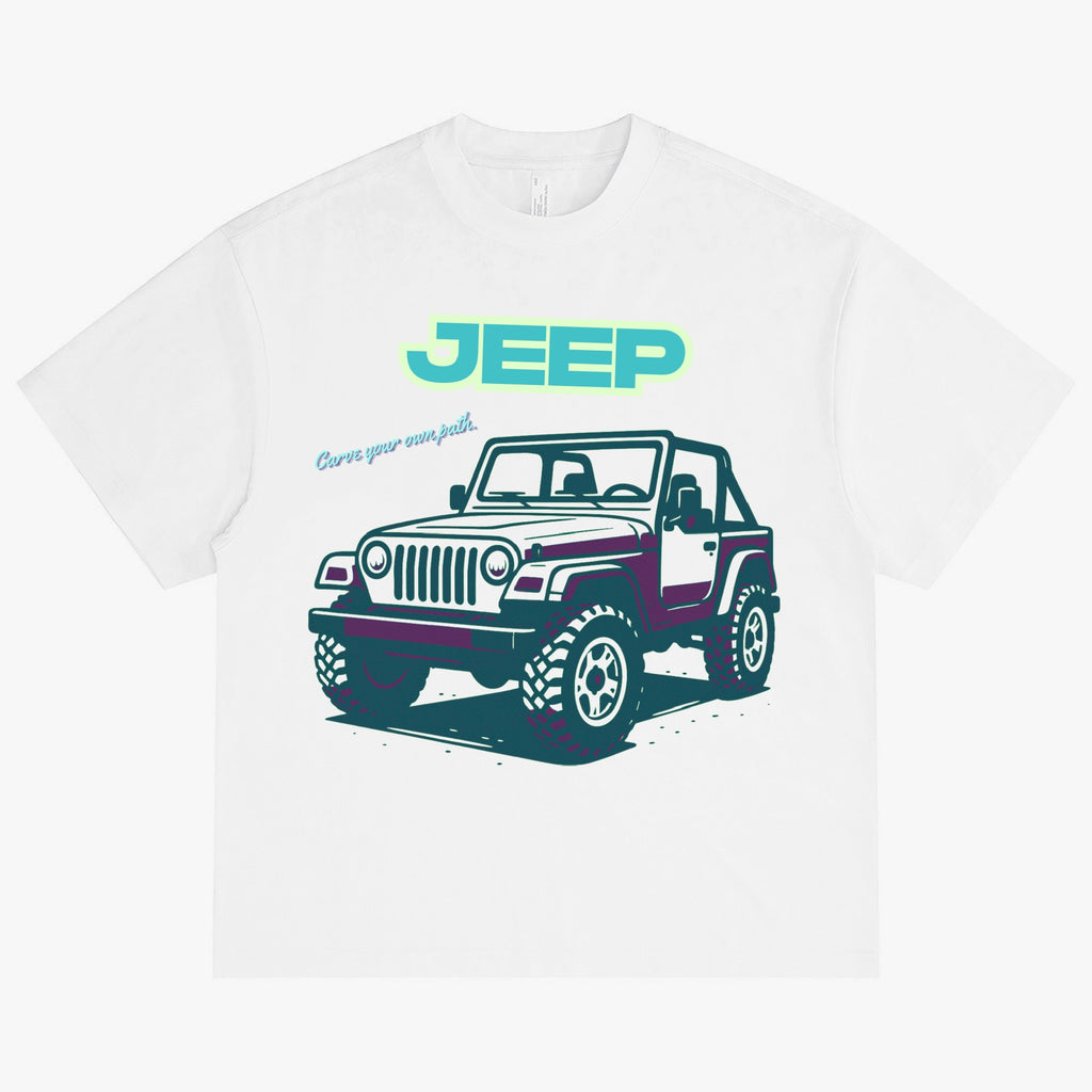 Jeep Crew Neck Oversize T-Shirt
