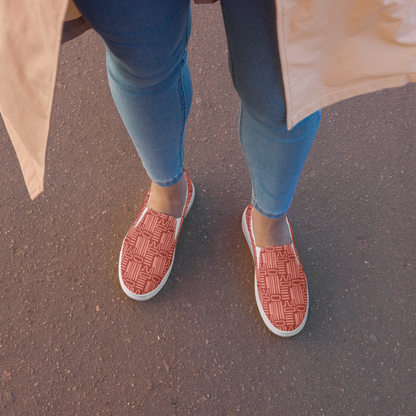 Women's slip-on canvas shoes